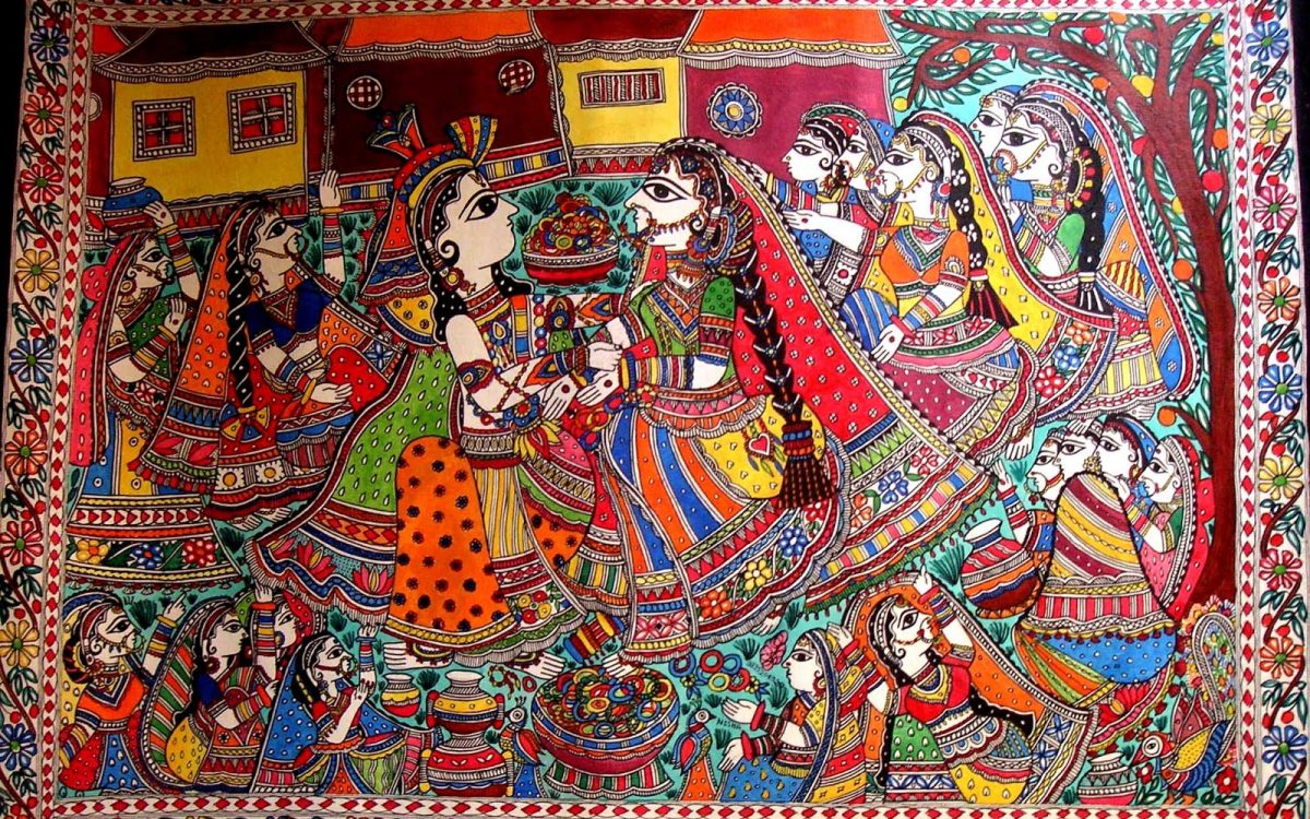 MADHUBANI ART: INDIAN FOLK ART
